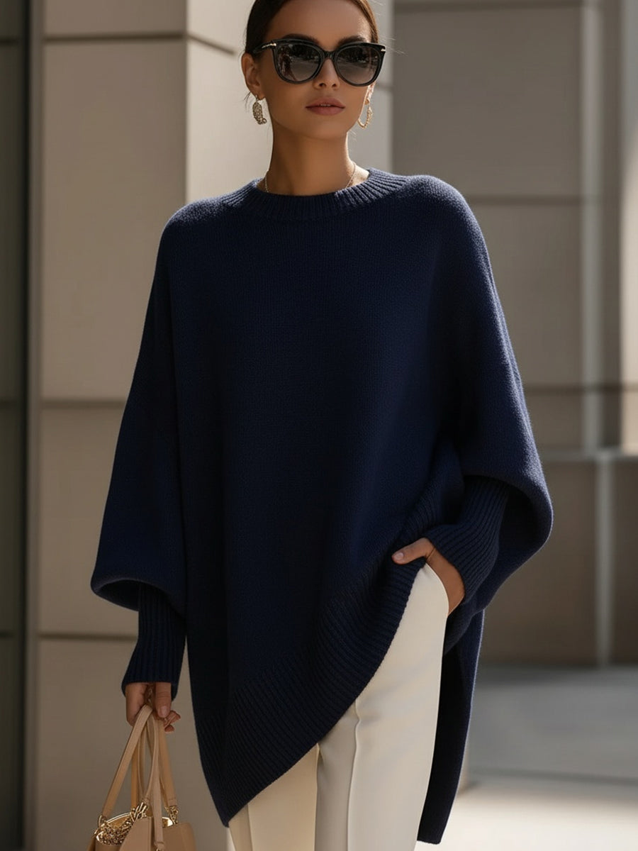 Énora | Pull oversize en laine mélangée