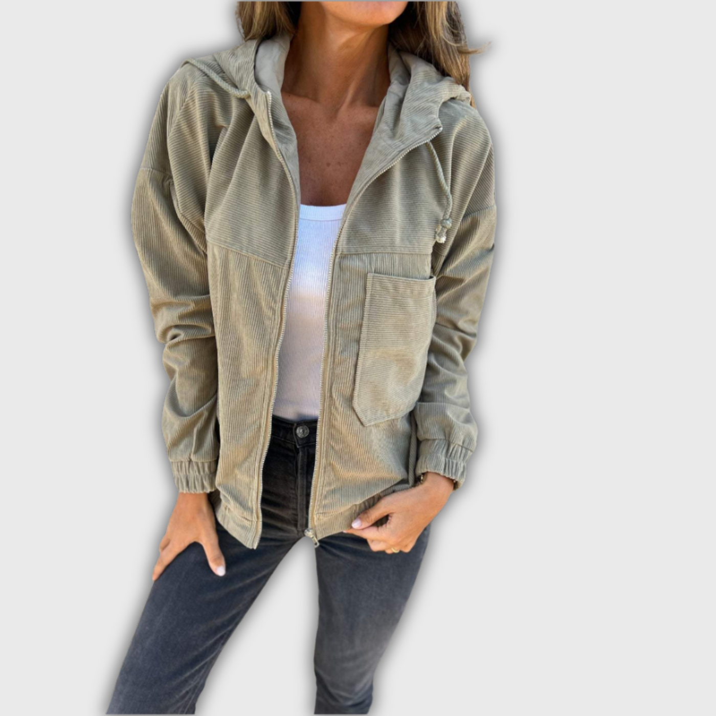 Clément | Veste en velours côtelé