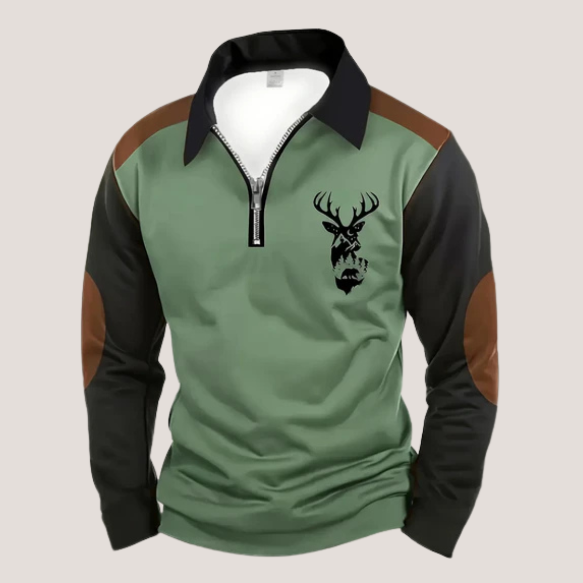 Tristan | Sweat demi-zip