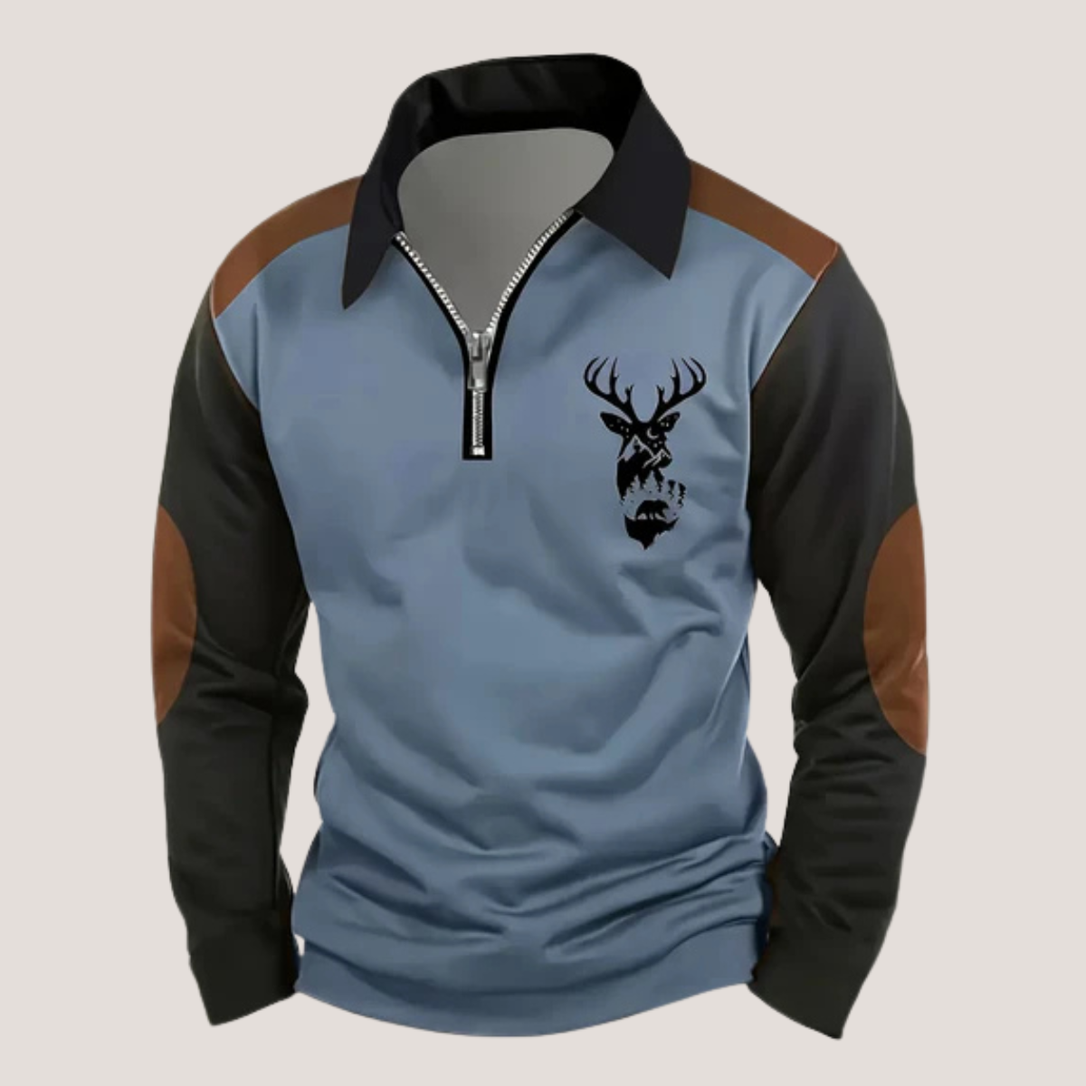 Tristan | Sweat demi-zip