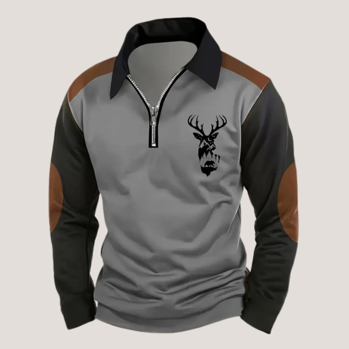 Tristan | Sweat demi-zip